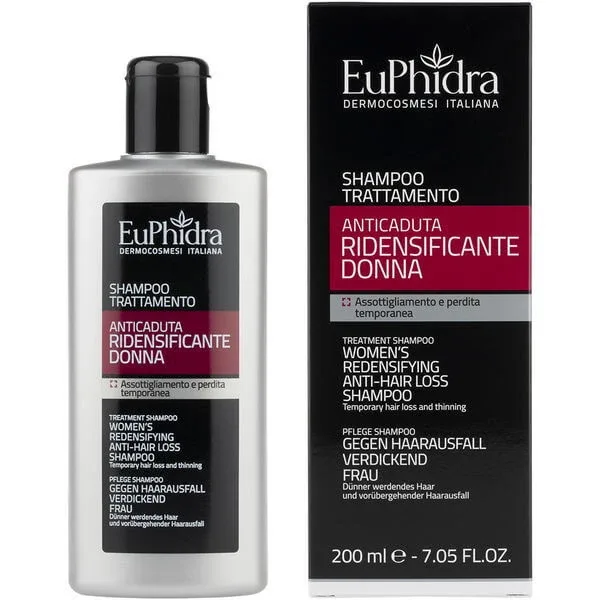 Euphidra Șampon redensifiant anti cădere pentru femei 200 ml — preț și oferte