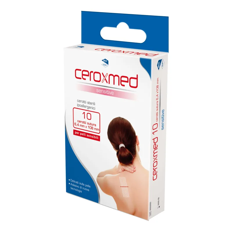 Ceroxmed Sensitive Suture Plaster 6.4x108mm 10 bucăți — preț și oferte