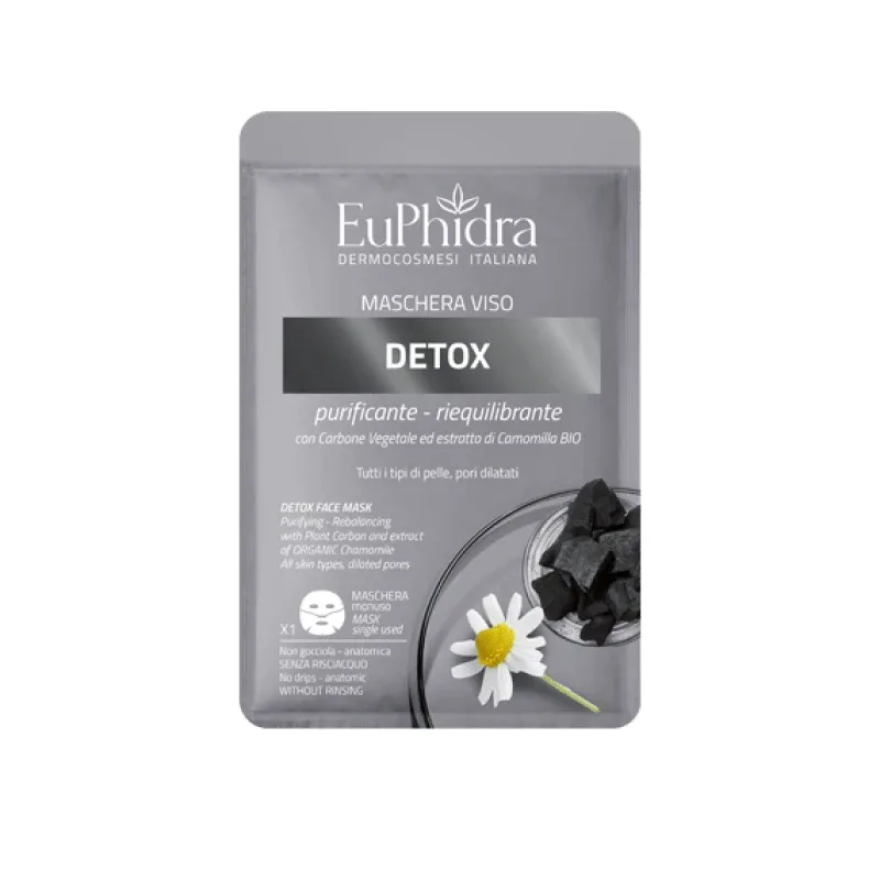 EuPhidra Mască de față Detox 1 buc — preț și oferte