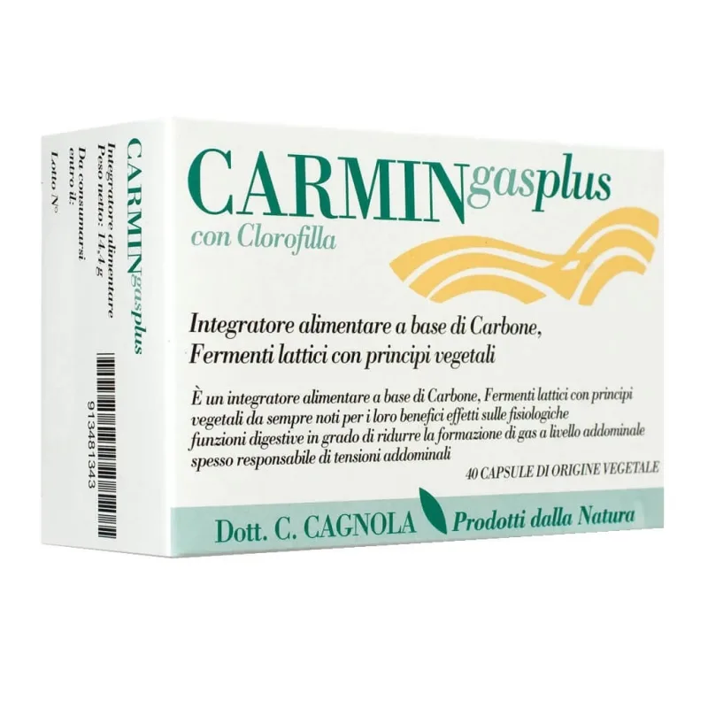 CARMIN GAZ PLUS 40CPS — preț și oferte