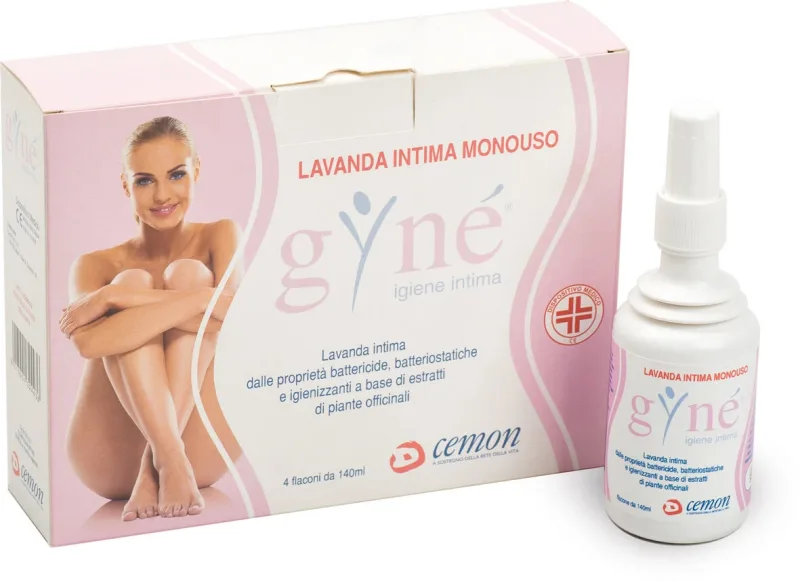 Gyne' Lavaj vaginal 4 flacoane 140ml Cemon — preț și oferte