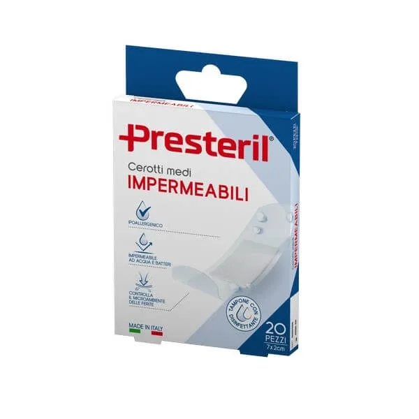 PRESTERIL Tencuieli impermeabile medii 7x2cm - 20 bucăți — preț și oferte