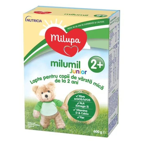 LAPTE MILUMIL JUNIOR 2+ MILUPA — preț și oferte