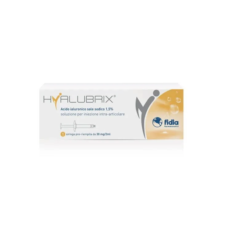 Seringă Hyalubrix cu acid hialuronic 30 mg/2 ml — preț și oferte