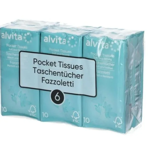 Batiste de hârtie Alvita 4 straturi moi și puternice 6x10 — preț și oferte