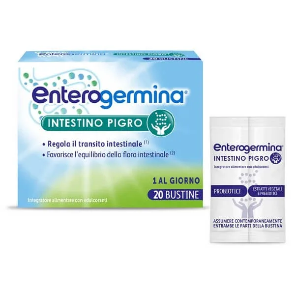 Enterogermina supliment de regularitate intestinală 20 de pliculețe fără gluten și lactoză — preț și oferte