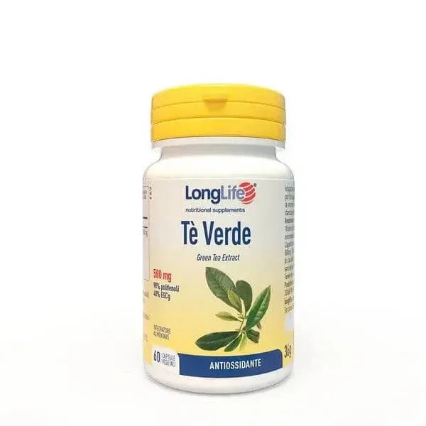 LONGLIFE GREEN TEA 60 Cps 500mg — preț și oferte