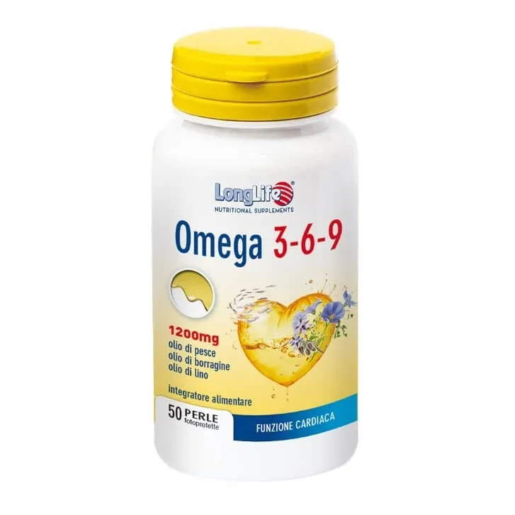 Longlife Omega 3-6-9 50 Perle — preț și oferte