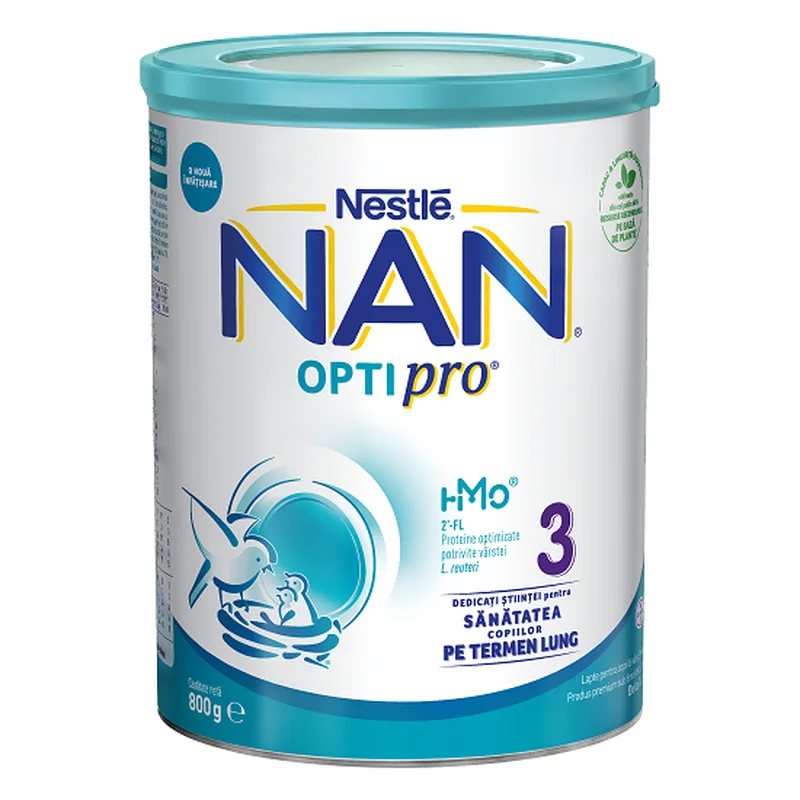 Lapte praf NAN 3 Optipro de la 1 an | 400 g NESTLE — preț și oferte