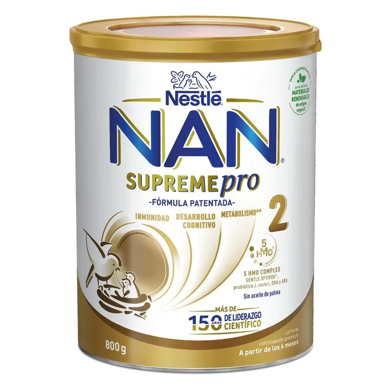 Lapte praf Nan 3 Supreme Pro, 12 luni+, Nestle | 800 gr — preț și oferte