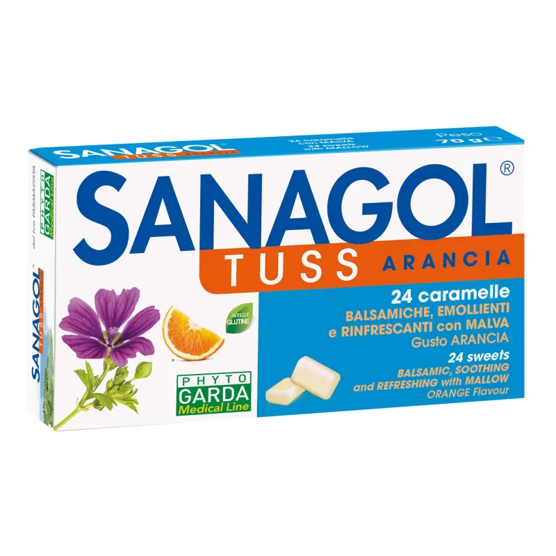 Sanagol Tussis Orange 24 bomboane — preț și oferte