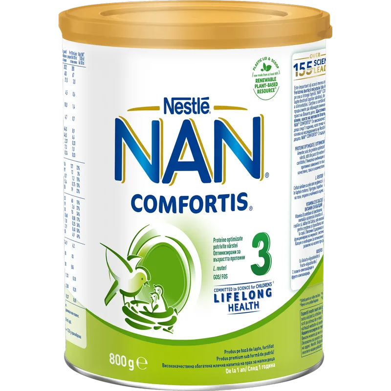 Lapte praf NAN Confortis 3 de la 1 an | 800 g NESTLE — preț și oferte