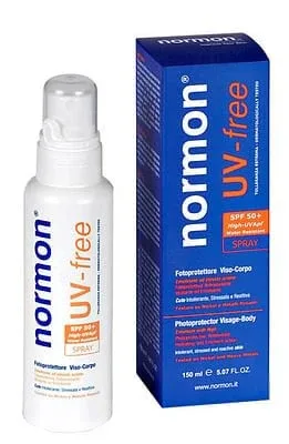 Normon Uv Free Spray pentru față Corp — preț și oferte