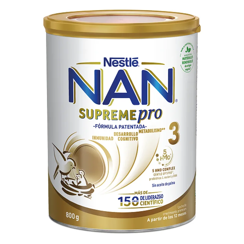 Lapte praf NAN Supreme Pro 3, Nestle | 800 g — preț și oferte