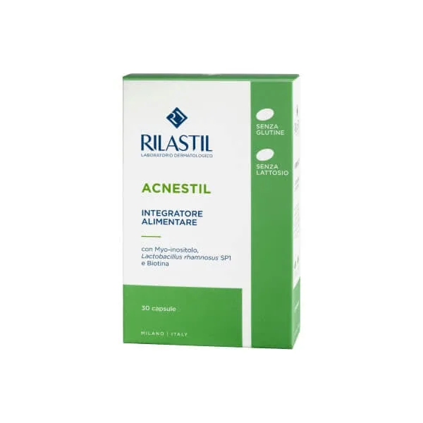 Rilastil Acnestil supliment alimentar 30 capsule — preț și oferte