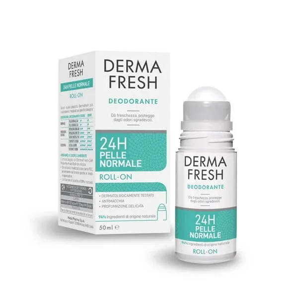 Dermafresh piele normală 24h deodorant roll-on 50 ml — preț și oferte