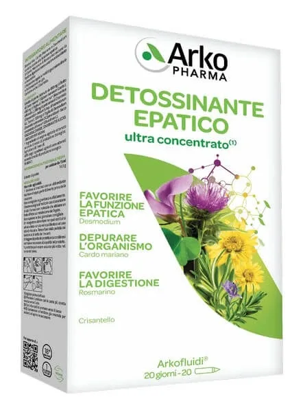 Arkofluid Us Detoxifiere 20 flacoane — preț și oferte