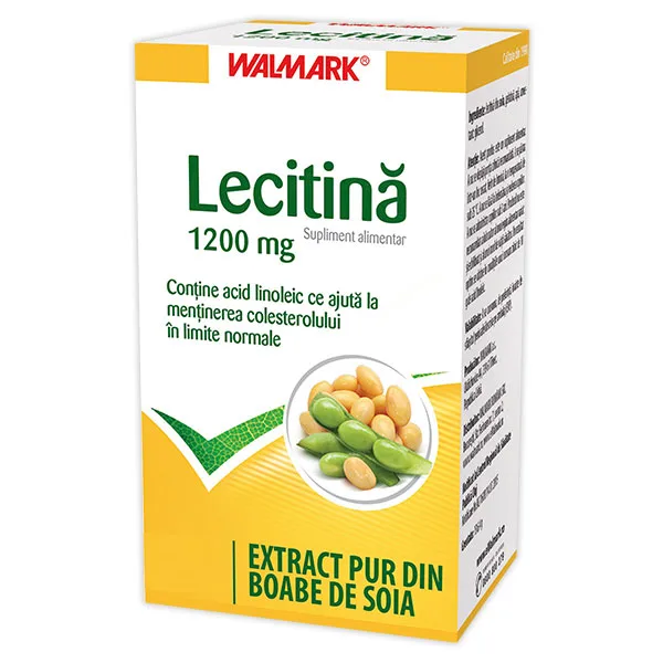 LECITINA 1200MG 30CAPS WALMARK — preț și oferte