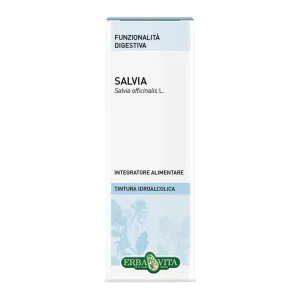 Tinctură hidroalcoolică de frunze de salvie 50ml Erbavita