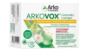 ARKOVOX 24 Pastilă de mentă cu eucalipt fără zahăr