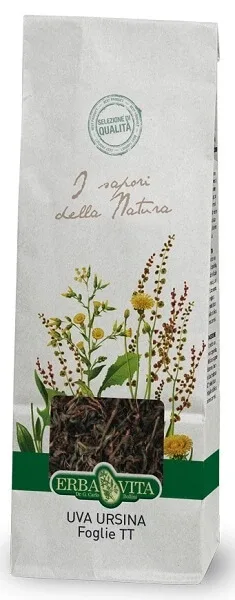 Frunze de strugurii ursului tăiate ceai de plante 100g Erbavita — preț și oferte
