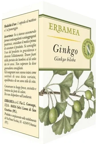 Ginkgo 50 Capsule vegetale Erbamea — preț și oferte