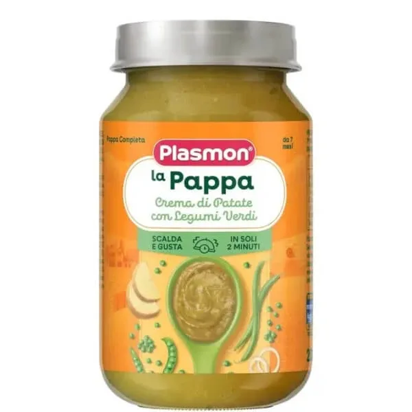 Plasmon La Pappa cremă de cartofi și legume verzi 200 g — preț și oferte