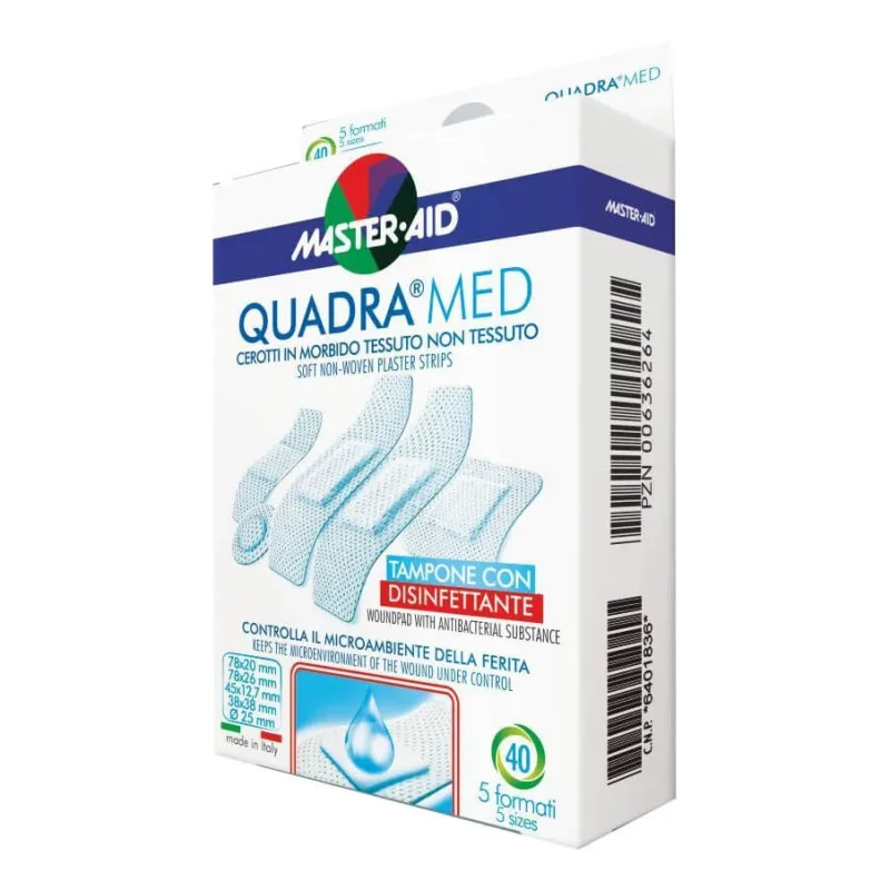 QUADRA Strip asortate 40pcs — preț și oferte