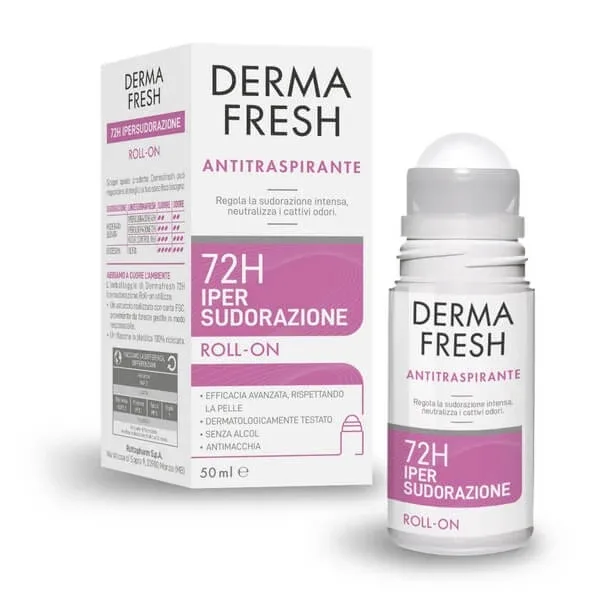Dermafresh Hypersweat 72h deodorant roll-on 75 ml — preț și oferte