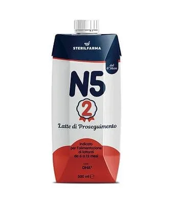 N5 2 Lapte lichid de continuare 6 12 luni 500 Ml — preț și oferte