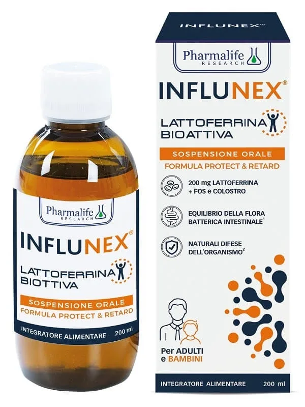 INFLUNEX LACTOFERRIN 200ML — preț și oferte