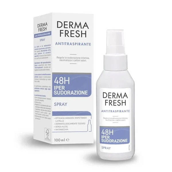 Dermafresh Hypersweat 48h deodorant spray 100 ml — preț și oferte