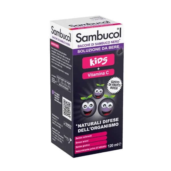 Sambucol Drinking Solution Kids 120 ml — preț și oferte