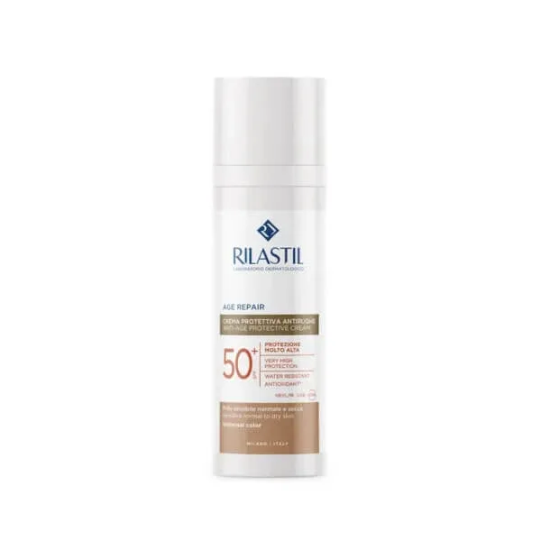 Rilastil Sun Age Repair Cremă solară SPF50+ Culoare universală 50ml — preț și oferte