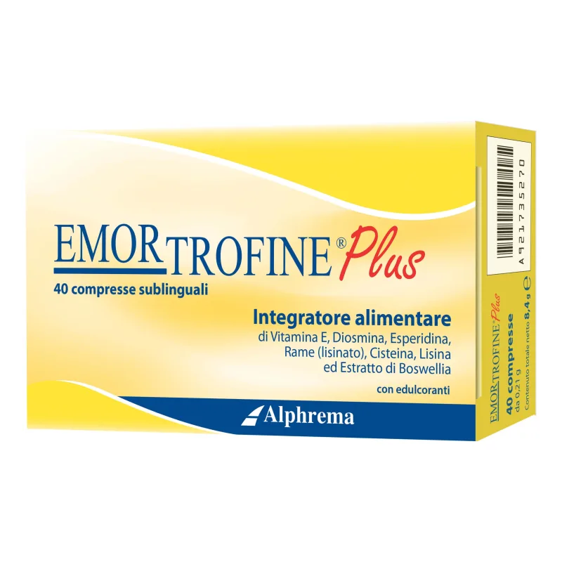 Emortrofină Plus 40cpr — preț și oferte