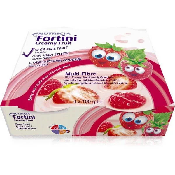 Fortini Creamy Fruit Multi Fibre Red Fruits 4x100 G — preț și oferte