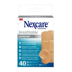 NexCare Plasture asortat 3M 40 bucăți