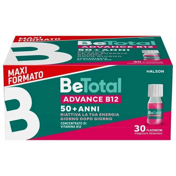 Be-Total Advance B12 Supliment alimentar 50+ Vitamine B3 B12 Zinc - 30 fiole — preț și oferte