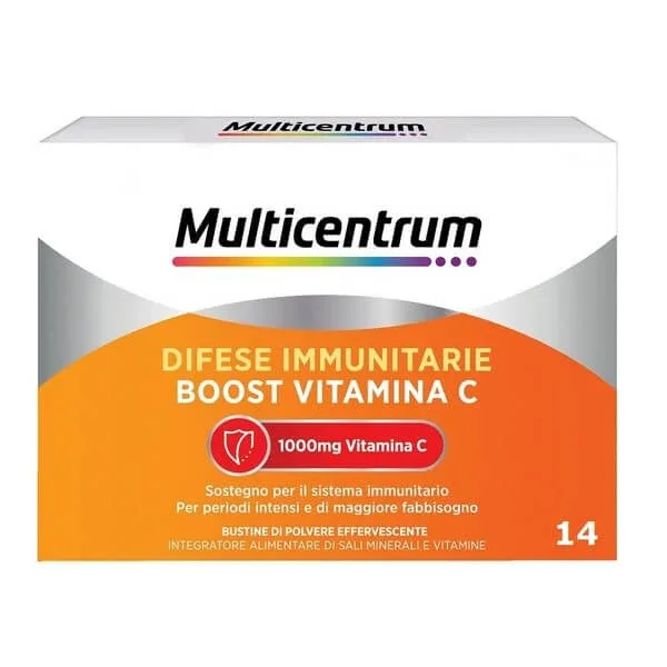 Multicentrum Immune Defences 28 pliculețe - Vitamina C, D și zinc — preț și oferte
