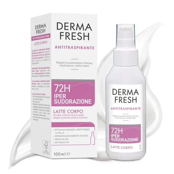 Dermafresh Hypersweat 72h lapte de corp 100 ml — preț și oferte