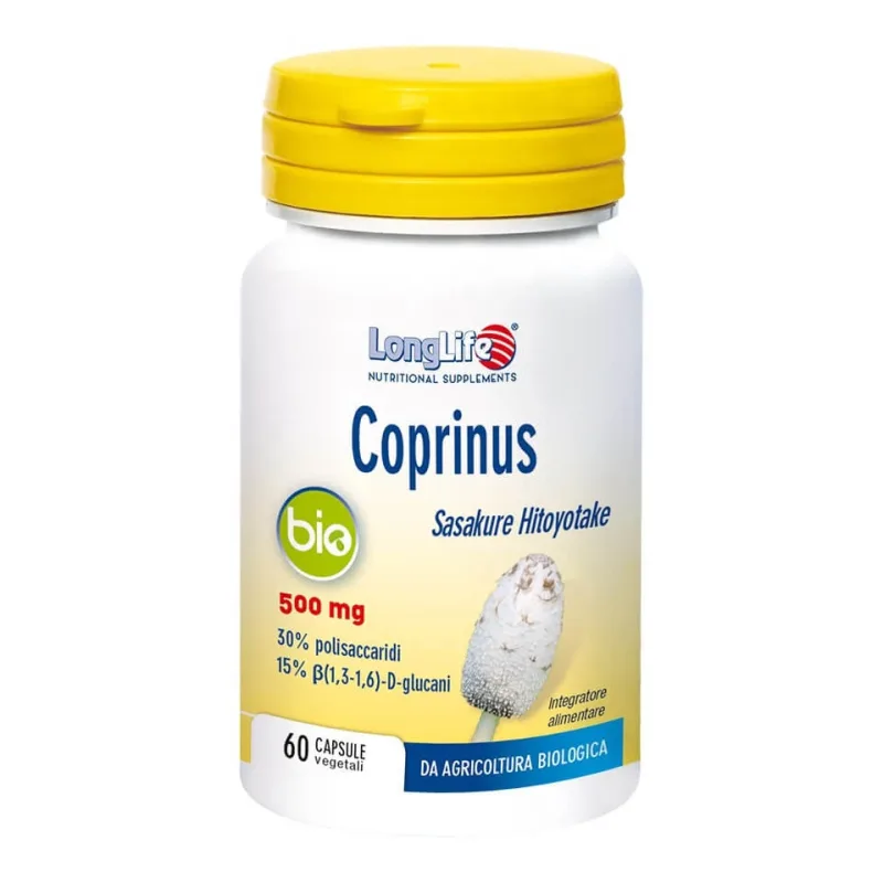 Longlife Coprinus Bio 60 Capsule — preț și oferte