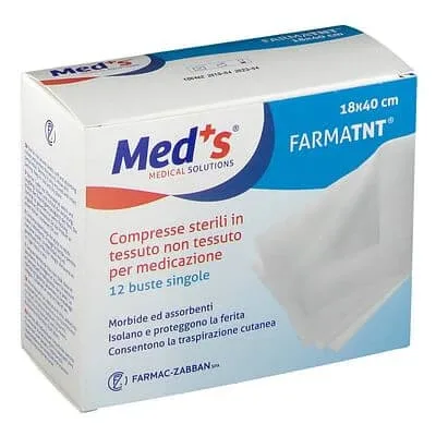 Nonwoven compresat Gauze Meds 18x40cm 12 bucăți Ssr — preț și oferte