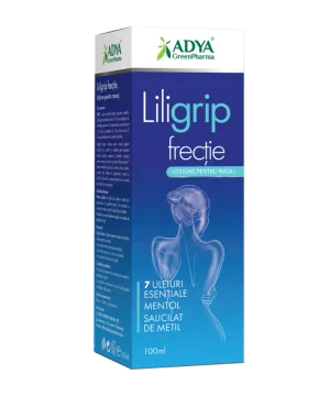 Liligrip frectie, lotiune pentru masa, Adya Green Pharma | 100 ml