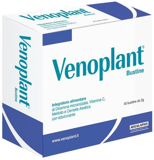 Venoplant Supliment Diosmine Melilot Centella 40 pliculețe Circulație — preț și oferte