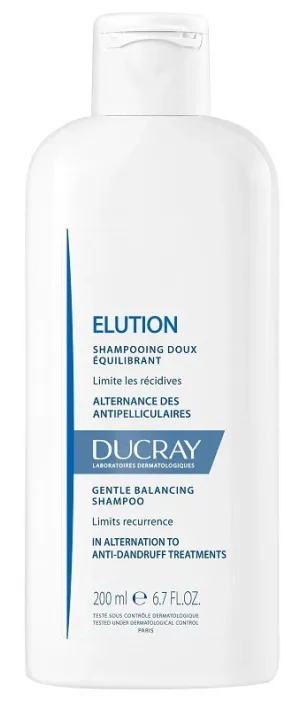 Ducray Elution șampon ușor de echilibrare 200ml
