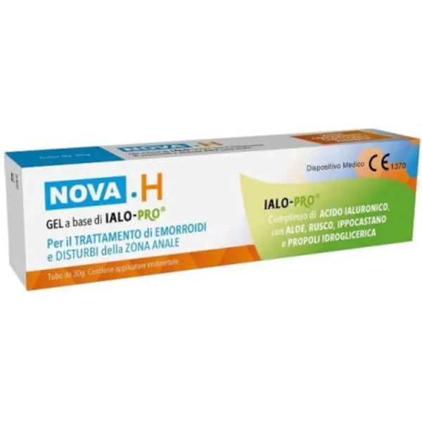 Nova H gel pentru hemoroizi conține aplicatoare 30g — preț și oferte