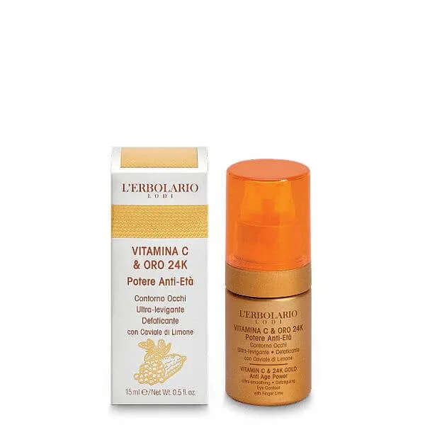 Vitamina C și aur pentru conturul ochilor 15 Ml — preț și oferte