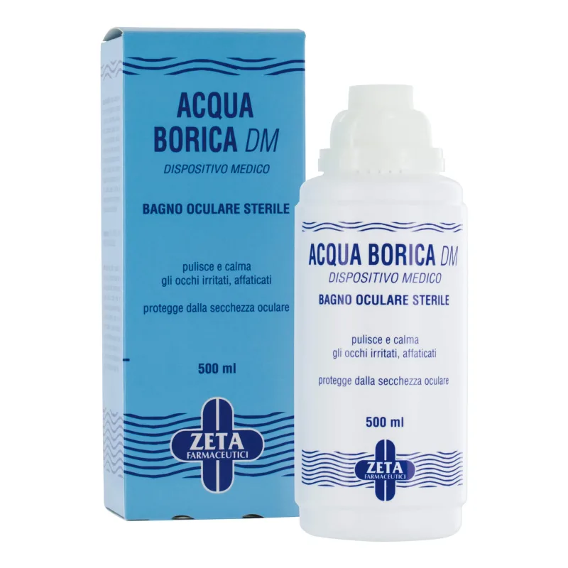 Baie de ochi sterilă cu apă borică 500ml — preț și oferte
