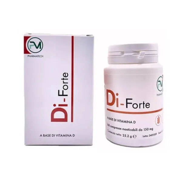 Di-Forte supliment de vitamina D masticabil - 168 comprimate — preț și oferte