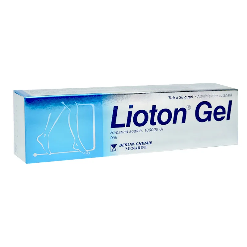 Lioton Gel, 100000 U.I./100 g, Menarini | 30 g BERLIN CHEMIE — preț și oferte